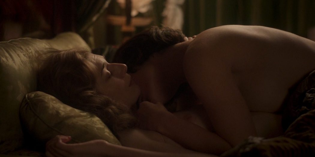 Elizabeth Debicki nude and Gemma Arterton lesbian sex - Vita & Virginia (2018) HD 1080p Web (9)