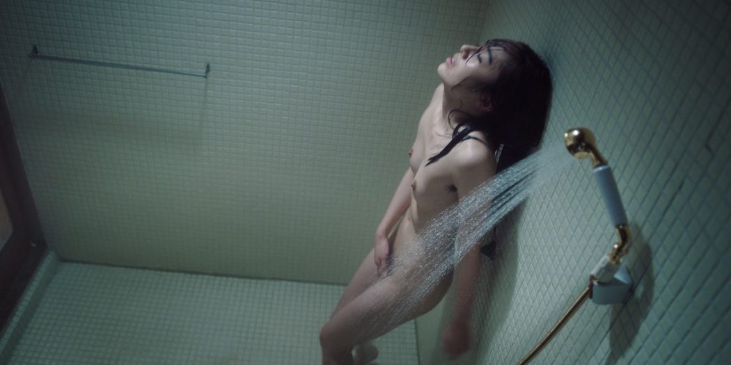 Misato Morita naked in the shower rest nude - The Naked Director (2019) s1e2 HD 1080p (5)