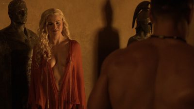 Lucy Lawless hot sex oral Lesley-Ann Brandt and others sexy - Spartacus - The Thing in the Pit (2010) s1e4-5 HD 1080p (15)