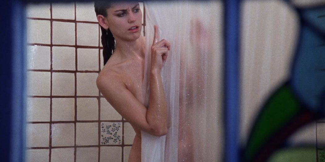 Jill Pierce nude in the shower and bound Darkroom 1988 1080p BluRay 7
