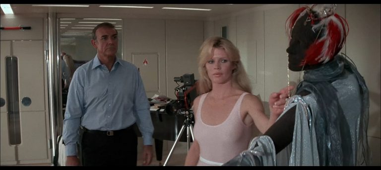 Kim Basinger see-through Barbara Carrera sexy – Never Say Never Again (1983) 1080p BluRay