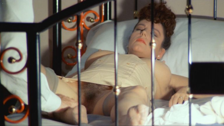 Stefania Sandrelli nude topless, bush, explicit labia in Tinto Brass style in The Key (1983) HD 1080p BluRay