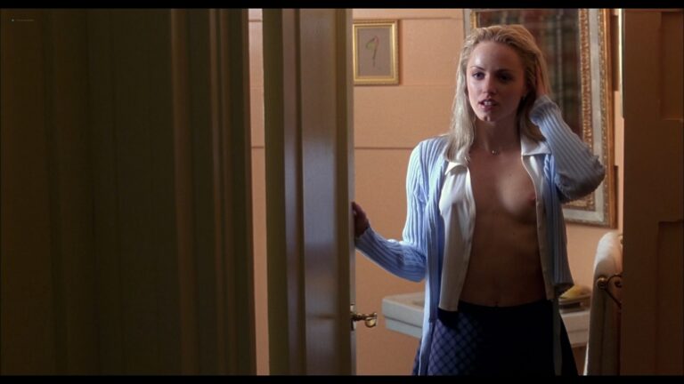 Crystal Cass nude topless and Katie Holmes hot pokies in Disturbing Behavior (1998) HD 1080p BluRay
