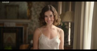Lily James hot and sexy Emily Beecham sexy The Pursuit of Love 2021 s1e1 3 1080p Web 17