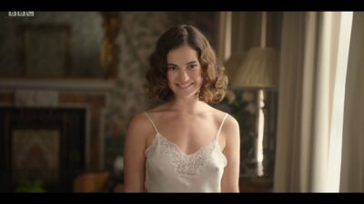 Lily James hot and sexy Emily Beecham sexy The Pursuit of Love 2021 s1e1 3 1080p Web 17