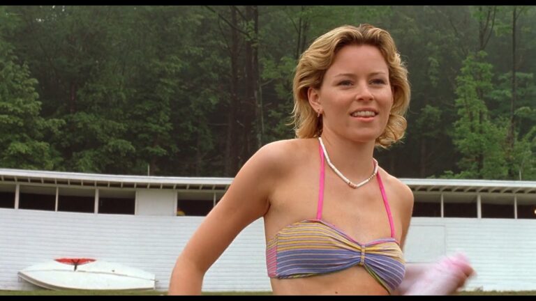 Elizabeth Banks hot in bikini  in Wet Hot American Summer (2001)