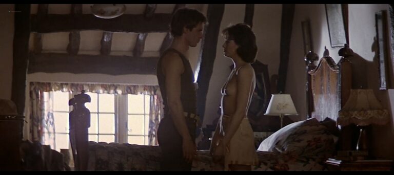 Lesley-Anne Down nude topless and sex –  Hanover Street (1979) 1080p Web