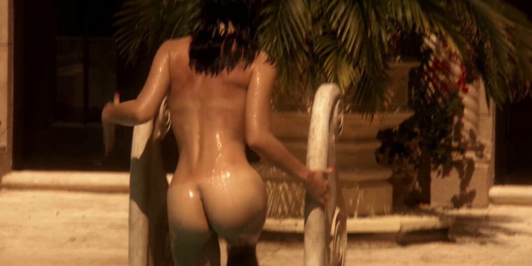 Olga Kurylenko nude sex Jessica Marais and Elene Satine all naked Magic City s1e2 2012 HD 1080p 17
