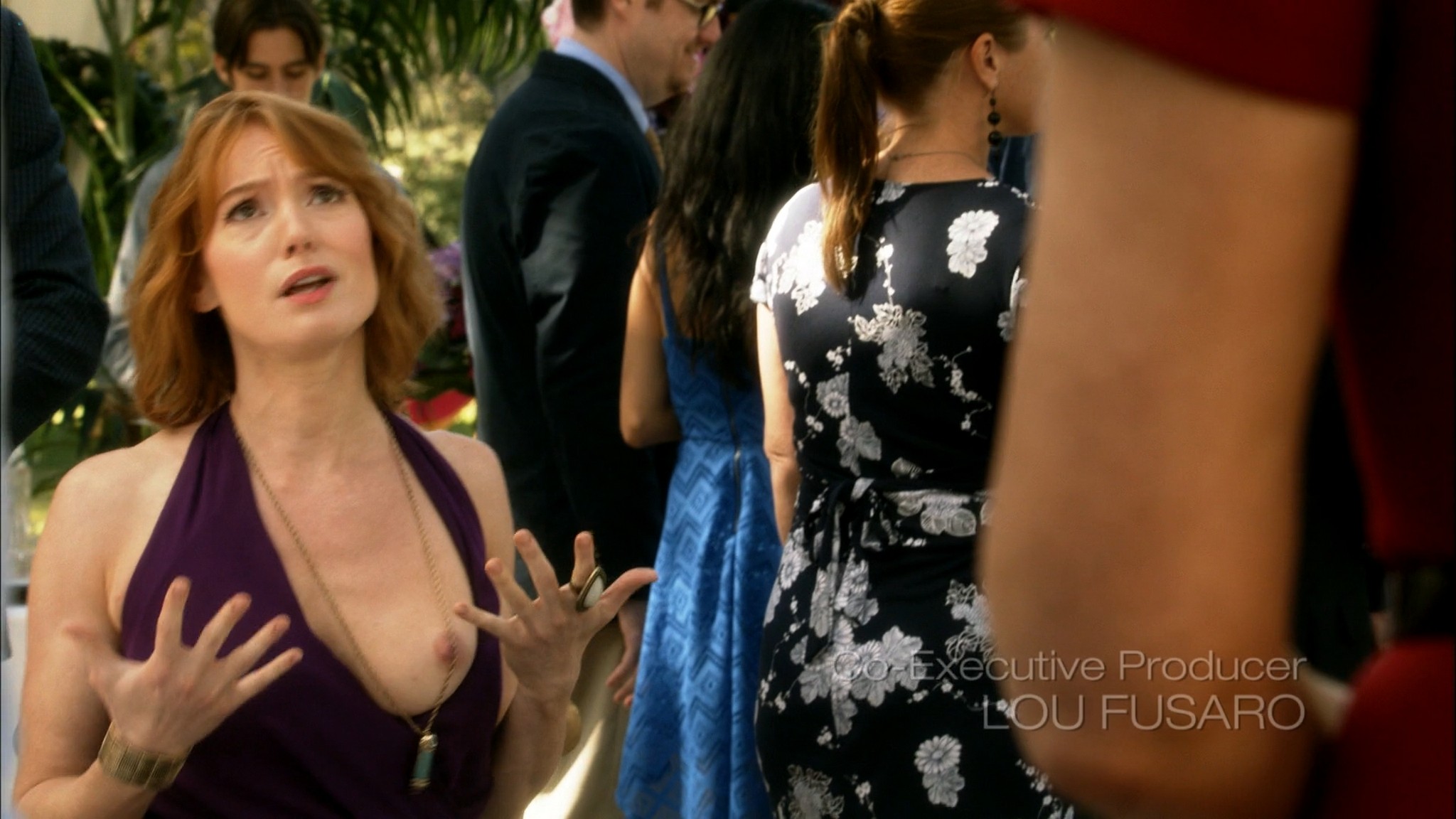 Alicia Witt topless scenes in TV Show House of Lies (2015) S4