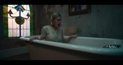 Carlson Young hot sexy and see through The Blazing World 2021 1080p Web 15