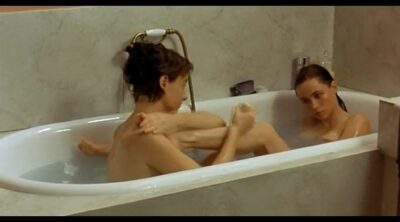 Emmanuelle Beart nude lesbian sex with Pascale Bussieres La repetition FR 2001 5
