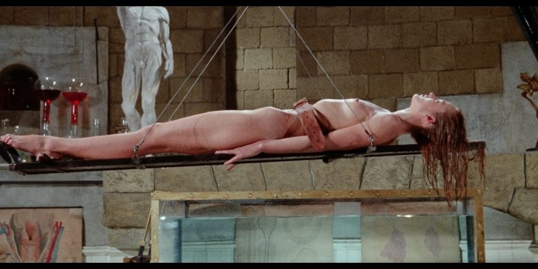 Dalila Di Lazzaro nude full frontal Monique van Vooren and others nude bush Flesh for Frankenstein 1974 1080p BluRay 3