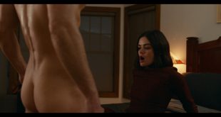 Lucy Hale sexy and some mild sex The Hating Game 2021 1080p WEB 10