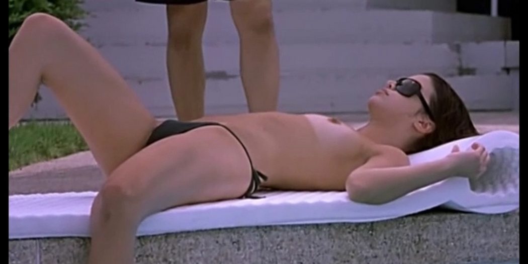 Vanessa Ferlito nude topless sex in the pool Undefeated 2003