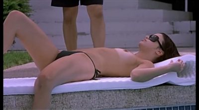 Vanessa Ferlito nude topless sex in the pool Undefeated 2003