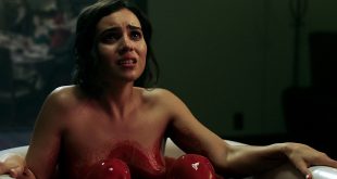 Andrea Londo nude and bloody in the tub The Free Fall 2022 HD 1080p 11