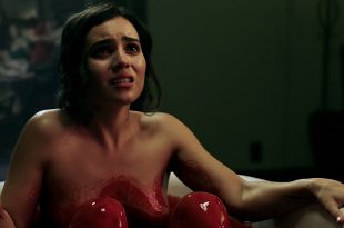 Andrea Londo nude and bloody in the tub The Free Fall 2022 HD 1080p 11
