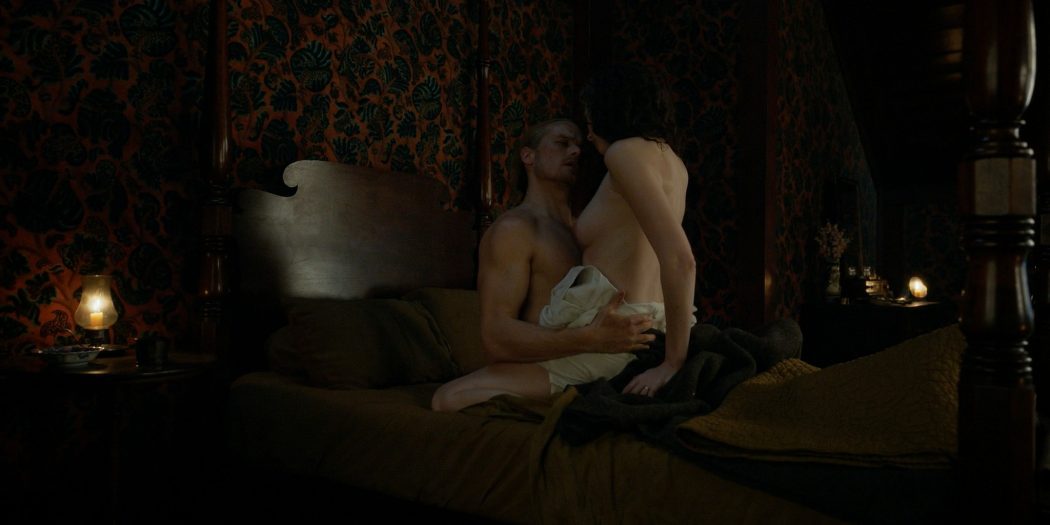 Caitriona Balfe nude topless and sex Outlander 2022 s6e1 1080p Web 7