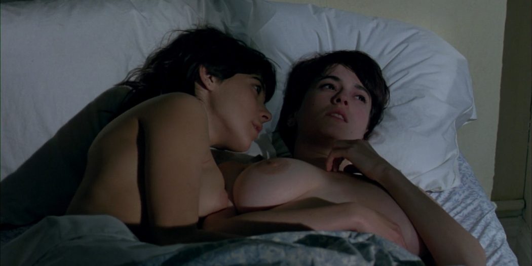 Mia Kirshner nude topless Ruth Marshall and Joanne Vannicola nude lesbian Love Human Remains 1993 1080p BluRay 9