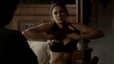 Nina Dobrev sexy in TV Show The Vampire Diaries (2014-2015) s4-5-6