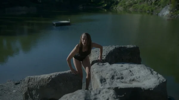 Teresa Palmer hot and sexy in swimsuit in The Clearing 2023 s1e1 2 1080p 06