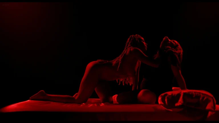 Amandla Stenberg nude lesbian sex scenesin My Animal (2023)