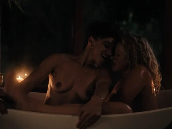 Kate Box and Emily Havea nude and hot lesbian sex in Erotic Stories 2023 s1e2 1080p Web 08