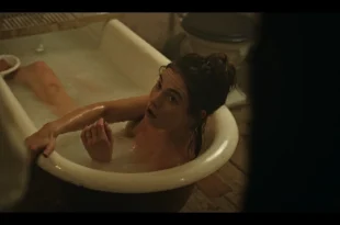 Lily James sexy and wet in tub in The Dig 2021 1080p Web 03