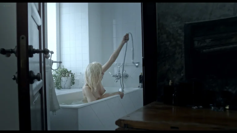 Vilma Kutaviciute nude scenes in Pokhmele (RU-2018)