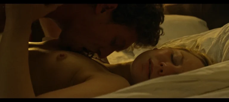 Adelaide Clemens nude topless scenes in White Widow (2023)