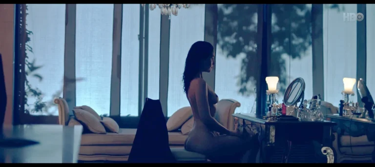 Natalia Oreiro nude topless scenes in La Noche Magica (AR-2021)