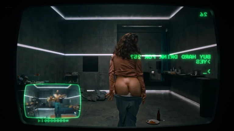 Alice Braga nude butt scenes in Share (2023)