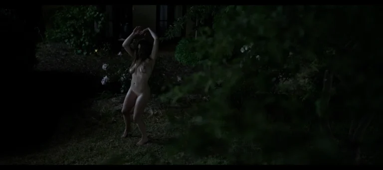 Georgia Eyers nude full frontal scenes in Godless The Eastfield Exorcism (2023)