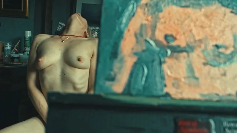 Sophie Reinhart nude scenes in A Flowerbox for Rosie (2021)