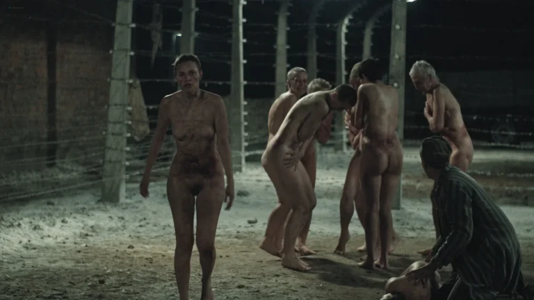 Eva Olhova nude full frontal scenes in TV Show The Tattooist of Auschwitz (2024) s1
