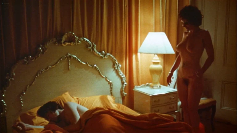 Abigail nude full frontal scenes in Alvin Rides Again (UK-1974)