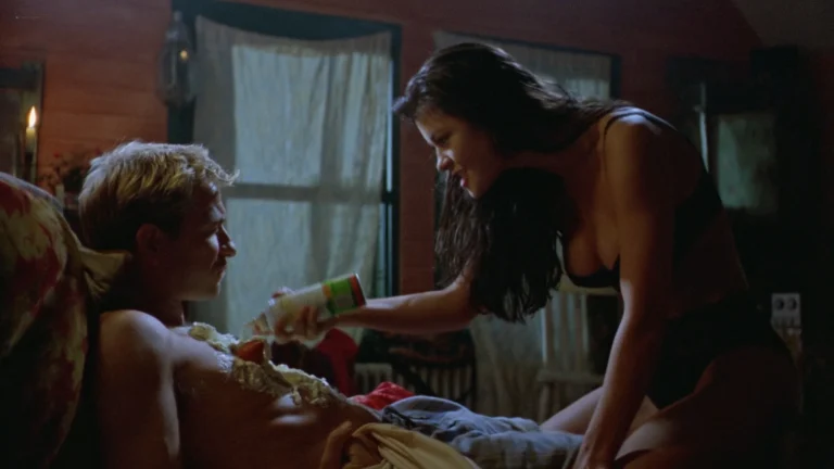 Catherine Zeta-Jones hot sexy scenes in Blue Juice (UK-1995)