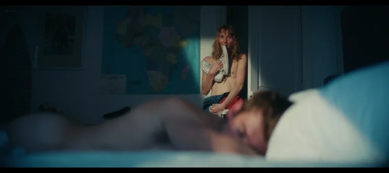 Pauline Clément nude topless scenes in Heureux gagnants (FR-2024)