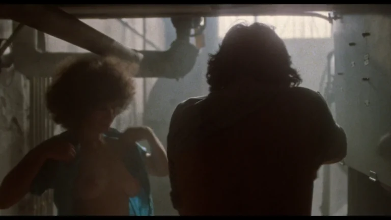Roslyn Gugino nude topless scenes in Fear No Evil (1981) 1080p Web