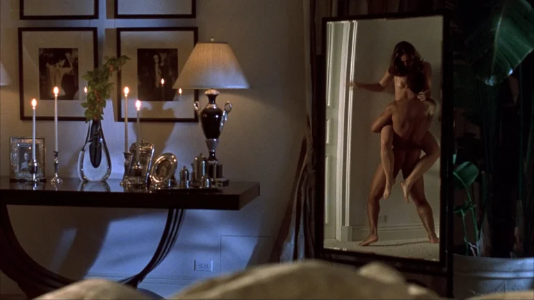 Ashley Laurence nude sex scenes in A Murder of Crows (1998) 1080p Web