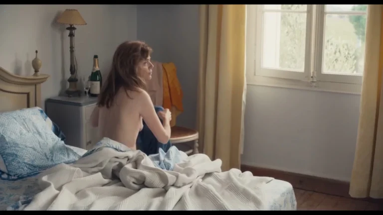 Isabelle Carré nude topless scenes in La fille d’un grand amour (FR-2025) 1080p Web