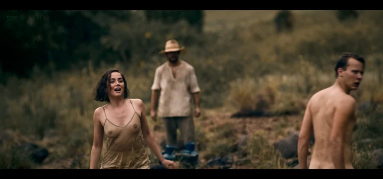 Ana de Armas see through scenes Sydney Sweeney topless slow motion Vanessa Kirby sex in Eden (2025) 1080p Web