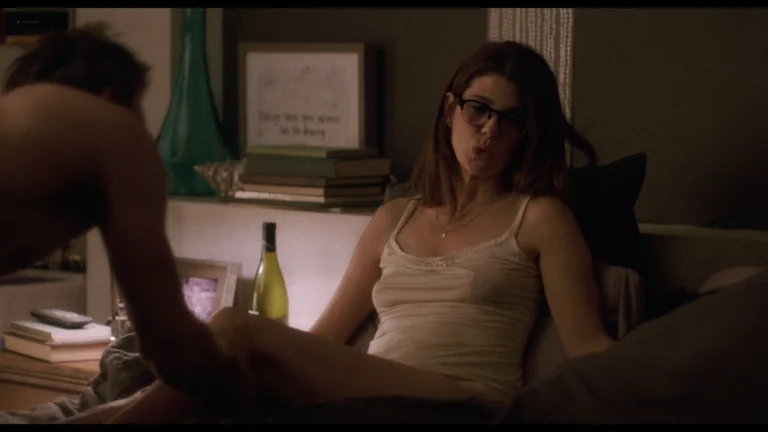 Marisa Tomei sexy see through scenes in Dark Was The Night (2018) 1080p Web