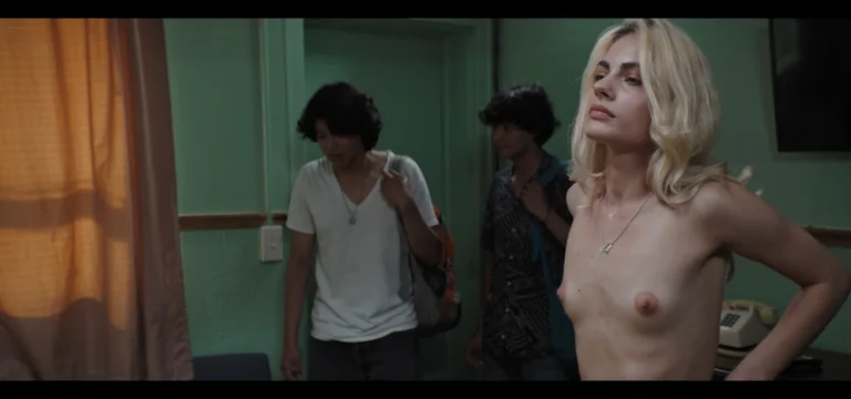Tara Thaller nude sex threesome scenes in The Saint of the Impossible (2020) 1080p Web
