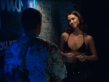 Shannon Elizabeth nude topless as stripper - Dish Dogs (2000) Shannon Elizabeth nude topless as stripper - Dish Dogs (2000) (13)
