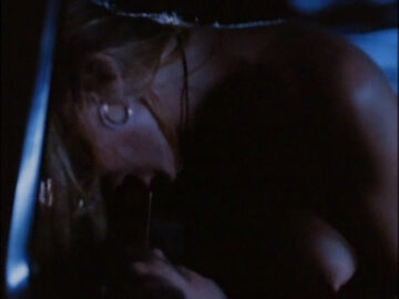 Alina Thompson nude topless and sex in the car - Dead Cold (1996) (1)