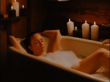 Alina Thompson nude topless and sex in the car - Dead Cold (1996) (8)