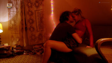 Rosemarie Mosbæk nude topless butt and sex threesome - Doggystyle (DK-2018) s1e1-10 HD 720p (18)
