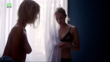 Rosemarie Mosbæk nude topless butt and sex threesome - Doggystyle (DK-2018) s1e1-10 HD 720p (8)