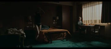 Maria Pedraza nude butt and side boob in the shower Awareness 2023 1080p 02